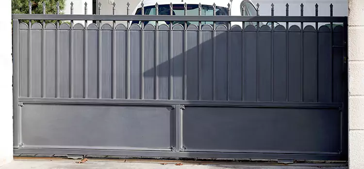 Metal Driveway Gate Installation West Des Moines